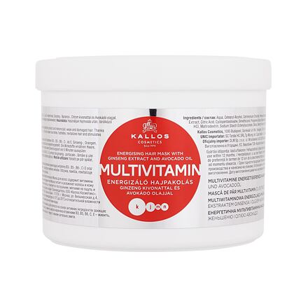 Kallos Cosmetics Multivitamin maska pro suché vlasy 500 ml 500 ml pre ženy