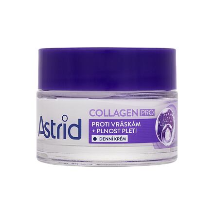 Astrid Collagen PRO Anti-Wrinkle And Replumping Day Cream denní pleťový krém proti vráskám 50 ml pro ženy