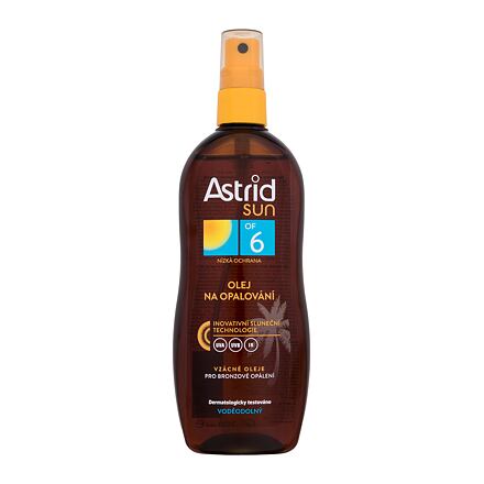Astrid Sun Spray Oil SPF6 voděodolný olej na opalování ve spreji 200 ml