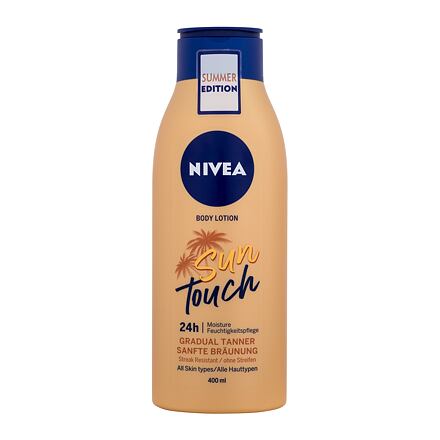 Nivea Sun Touch Gradual Tanner tónovací tělové mléko 400 ml pro ženy