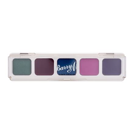 Barry M Cream Eyeshadow Palette paletka krémových očních stínů 5.1 g odstín the jewels