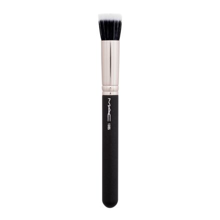 MAC Brush 130S štětec na make-up s dvěma druhy štětin odstín černá
