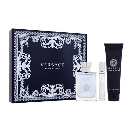 Versace Pour Homme : EDT 100 ml + EDT 10 ml + sprchový gel 150 ml pro muže