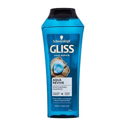Schwarzkopf Gliss Aqua Revive Moisturizing Shampoo hydratační šampon pro normální až suché vlasy 250 ml pro ženy