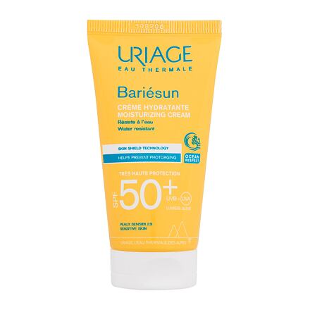 Uriage Bariésun Moisturizing Cream SPF50+ voděodolný hydratační opalovací krém na obličej 50 ml unisex