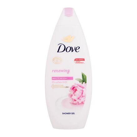 Dove Renewing Peony & Rose Scent Shower Gel obnovující sprchový gel 250 ml pro ženy