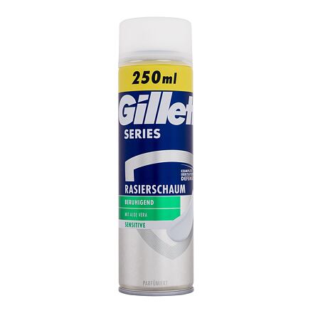 Gillette Series Sensitive pěna na holení pro citlivou pleť 250 ml pro muže