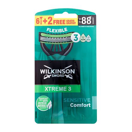 Wilkinson Sword Xtreme 3 Sensitive Comfort jednorázová holítka pro citlivou pokožku 8 ks pro muže