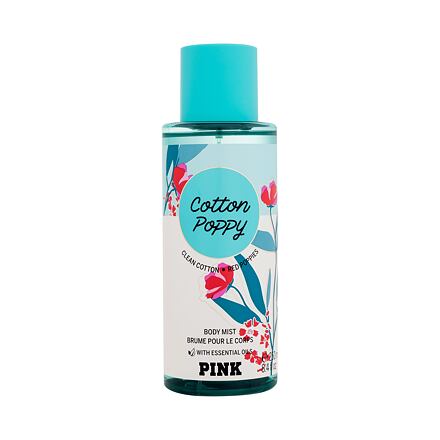 Victoria´s Secret Pink Cotton Poppy 250 ml tělový sprej pro ženy