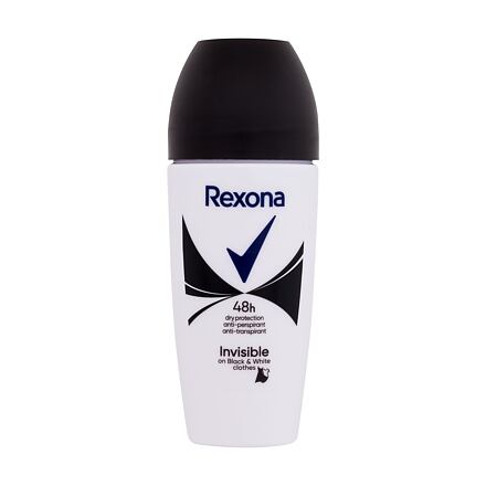 Rexona MotionSense Invisible Black + White antiperspirant deodorant roll-on 50 ml pre ženy
