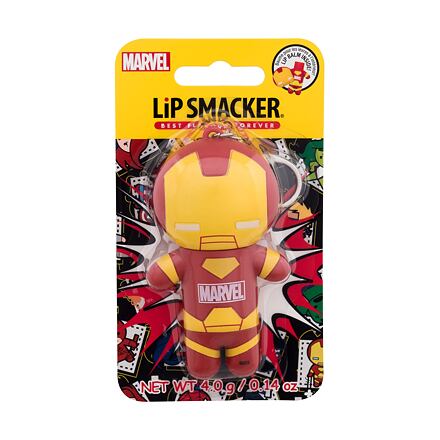 Lip Smacker Marvel Iron Man Billionaire Punch balzám na rty s příchutí míchaného nápoje 4 g