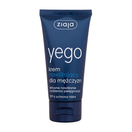 Ziaja Men (Yego) Moisturizing Cream SPF6 hydratační pleťový krém s matujícím účinkem 50 ml pro muže