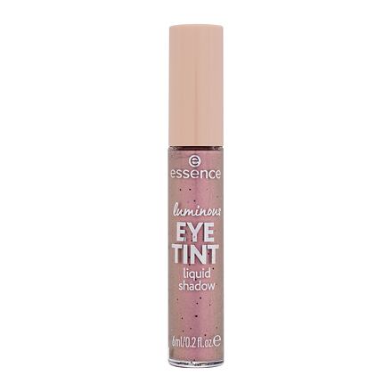 Essence Luminous Eye Tint Liquid Shadow tekuté oční stíny s třpytivým efektem 6 ml odstín 04 Glazed Candy Cloud