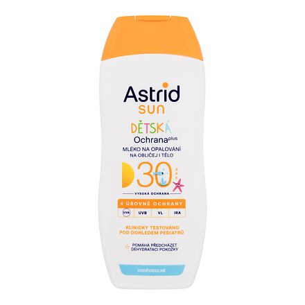 Astrid Sun Kids Face and Body Lotion SPF30 voděodolné opalovací mléko na tělo a obličej 200 ml