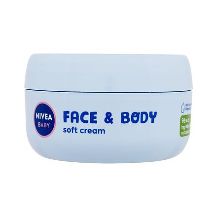 Nivea Baby Face & Body Soft Cream jemný krém na obličej a tělo 200 ml pro děti