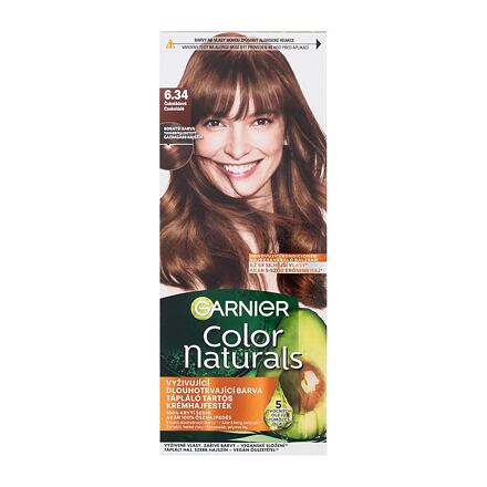 Garnier Color Naturals permanentní barva na vlasy s vyživujícími oleji 40 ml odstín 6.34 Chocolate pro ženy