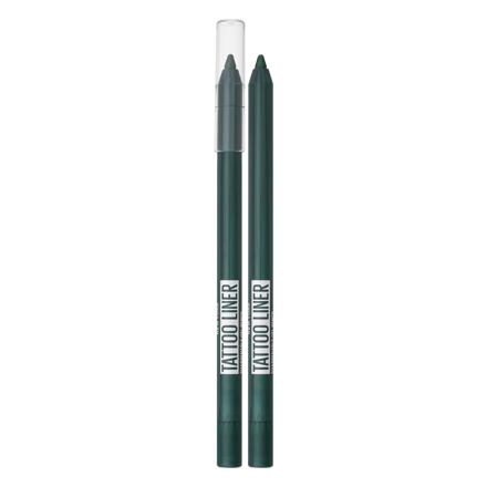 Maybelline Tattoo Liner Gel Pencil dlouhotrvající a voděodolná gelová tužka na oči 1.3 g odstín 817 Hunter Green