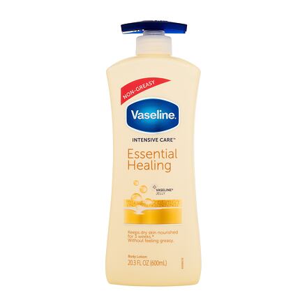 Vaseline Intensive Care Essential Healing hydratační tělové mléko pro suchou pokožku 600 ml unisex