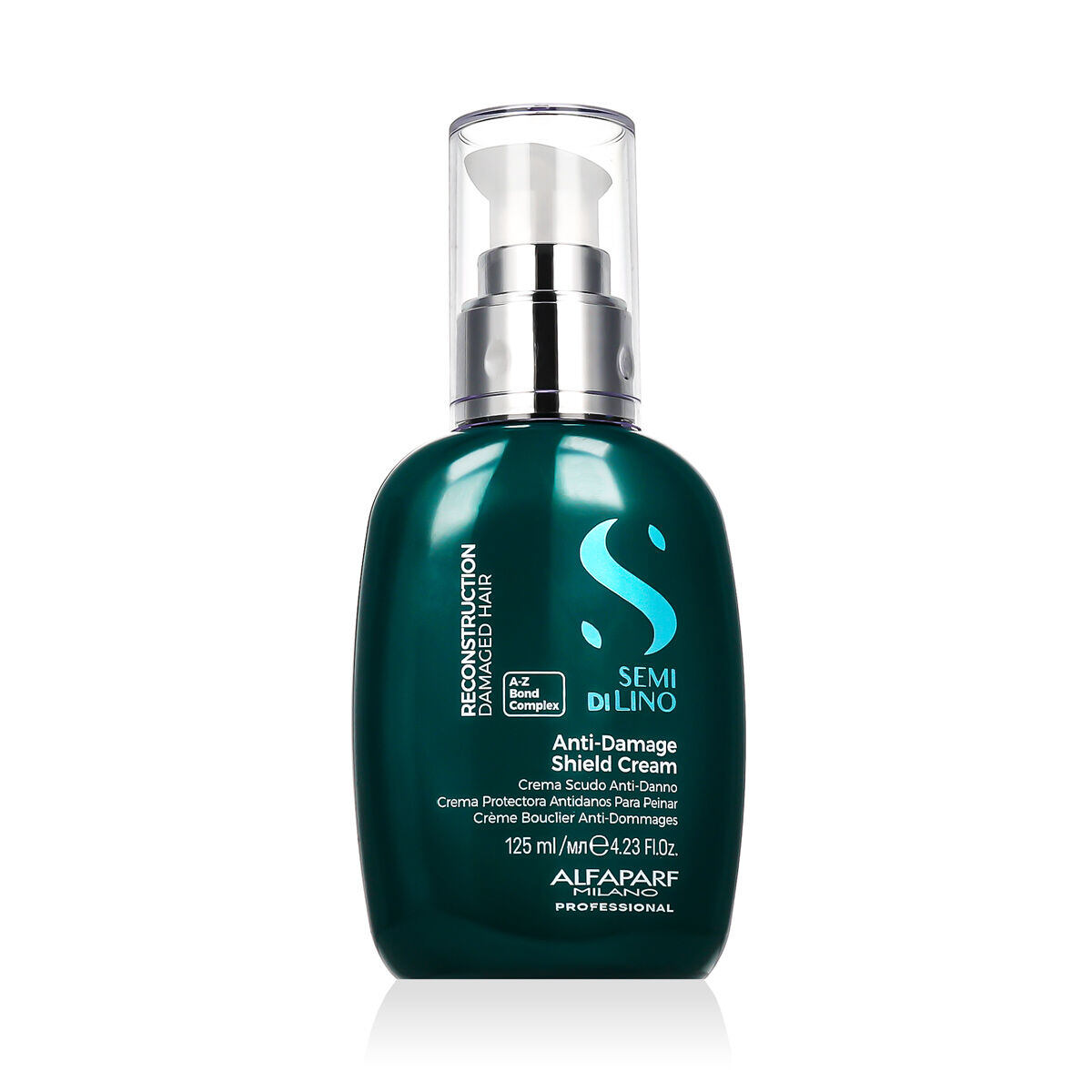 ALFAPARF MILANO Semi Di Lino Reconstruction Anti-Damage Cream ochranný krém pro poškozené vlasy 125 ml pro ženy