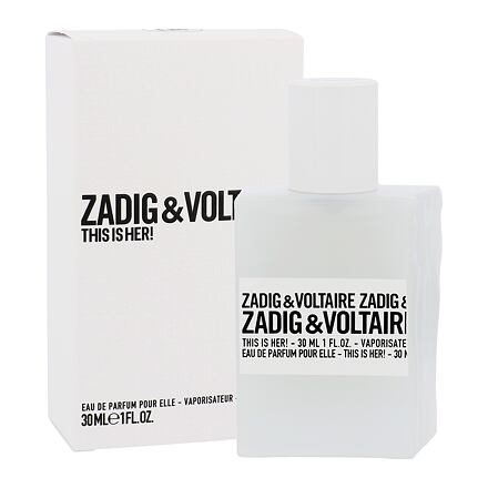 Zadig & Voltaire This is Her! 30 ml parfémovaná voda pro ženy