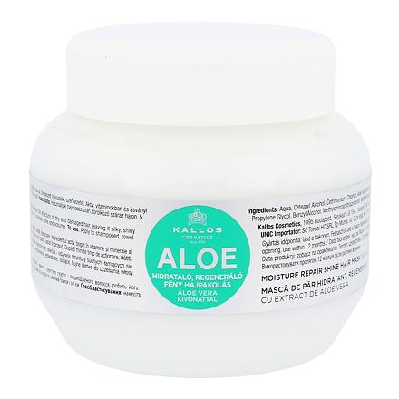 Kallos Cosmetics Aloe Vera regenerační maska pro poškozené vlasy 275 ml pro ženy