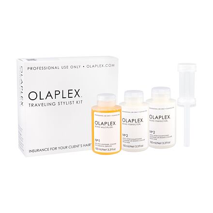 Olaplex Bond Multiplier No. 1 Traveling Stylist Kit dárková sada Bond Multiplier No. 1 100 ml + Bond Perfector No. 2 2 x 100 ml + dávkovač Dosing Dispenser 1 ks pre ženy