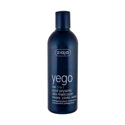 Ziaja Men (Yego) 3 in 1 energizující sprchový gel 3 v 1 300 ml pro muže