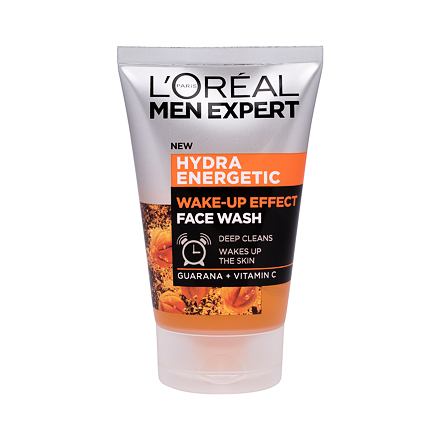 L'Oréal Paris Men Expert Hydra Energetic Wake-Up Effect čisticí gel pro osvěžení a vitalizaci pleti 100 ml pro muže