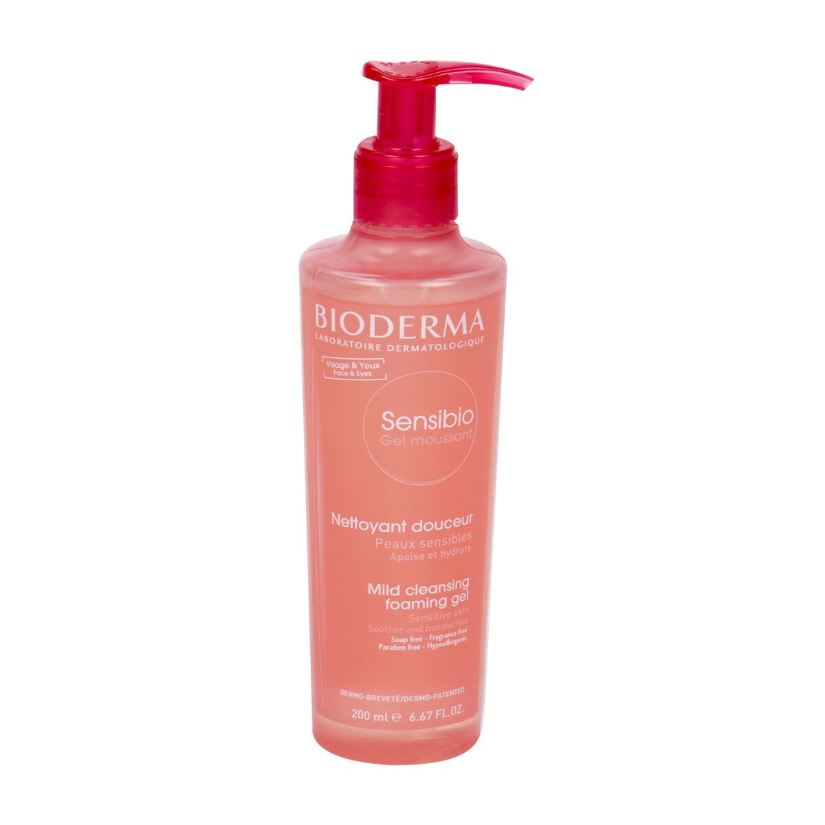 BIODERMA Sensibio Cleansing Foaming Gel jemný čisticí gel pro citlivou pleť 200 ml 200 ml pre ženy