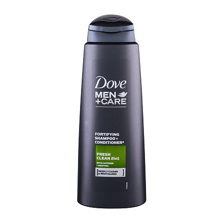 Dove Men + Care Fresh Clean 2in1 osvěžující šampon a kondicionér 2v1 400 ml pro muže