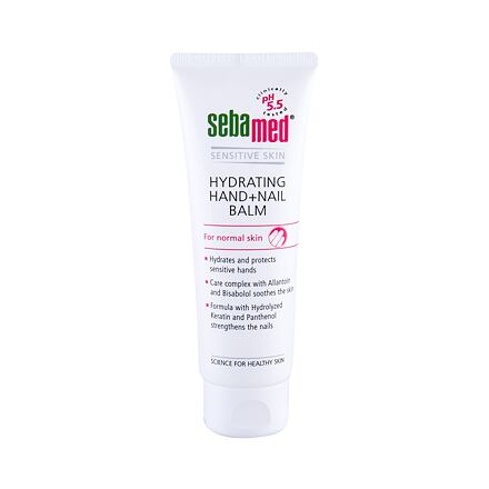SebaMed Sensitive Skin Hydrating hydratační balzám na ruce a nehty 75 ml pro ženy