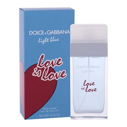 Dolce&Gabbana Light Blue Love Is Love 50 ml toaletní voda pro ženy