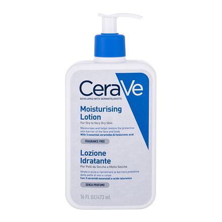 CeraVe Moisturizing hydratační mléko na tělo i obličej 473 ml pro ženy