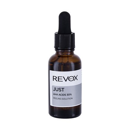 Revox Just AHA ACIDS 30% Peeling Solution peeling pro sjednocení tónu pleti 30 ml pro ženy