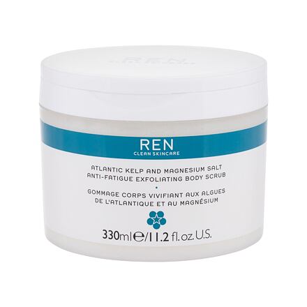 REN Clean Skincare Atlantic Kelp And Magnesium Salt energizující a hydratační tělový peeling 330 ml pro ženy