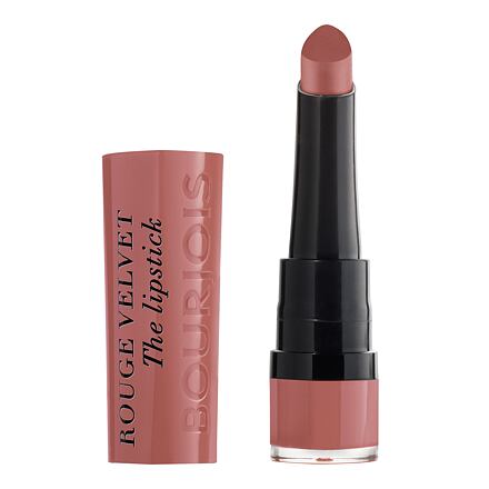 BOURJOIS Paris Rouge Velvet The Lipstick matná rtěnka 2.4 g odstín 13 nohalicious