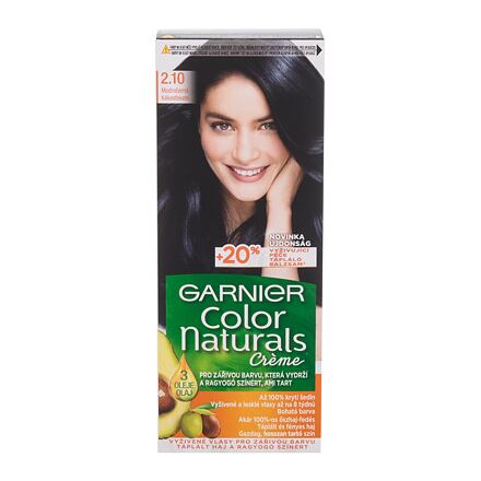 Garnier Color Naturals Créme permanentní zářivá barva na vlasy 40 ml odstín 2,10 Blueberry Black pro ženy