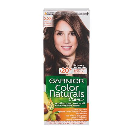 Garnier Color Naturals Créme permanentní zářivá barva na vlasy 40 ml odstín 3,23 Dark Quartz pro ženy