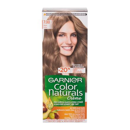 Garnier Color Naturals Créme permanentní zářivá barva na vlasy 40 ml odstín 7,00 Natural Blond pro ženy