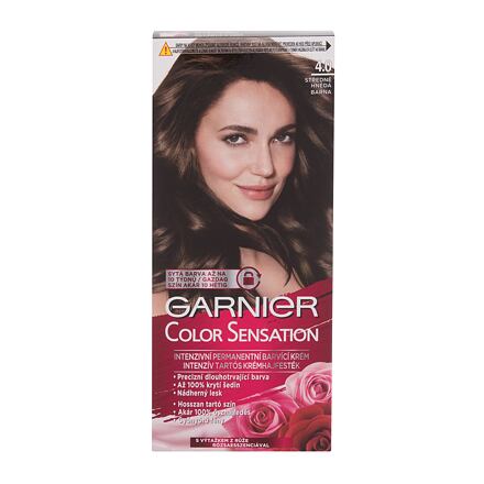 Garnier Color Sensation permanentní barva na vlasy 40 ml odstín 4,0 Deep Brown pro ženy
