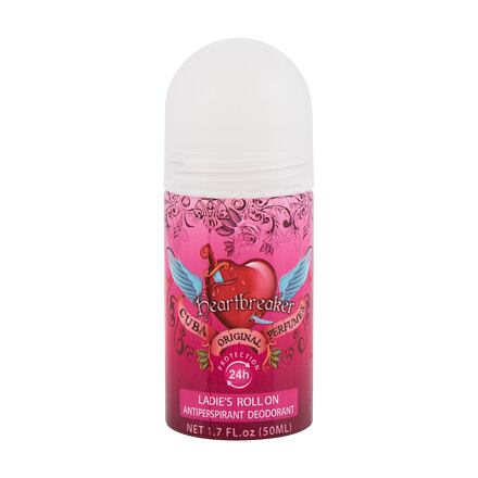 Cuba Heartbreaker deodorant roll-on 50 ml pro ženy