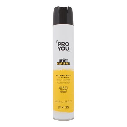 Revlon Professional ProYou The Setter Hairspray Extreme Hold lak na vlasy s extra silnou fixací 500 ml 500 ml pre ženy