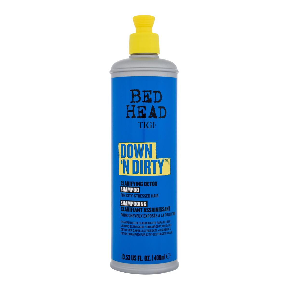 Tigi Bed Head Down´N Dirty detoxikační šampon 400 ml pro ženy
