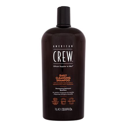 American Crew Daily Cleansing šampon s osvěžující vůní citronů a máty 1000 ml pro muže
