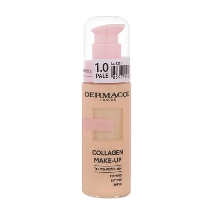 Dermacol Collagen Make-up SPF10 rozjasňující a hydratační make-up 20 ml odstín Pale 1.0