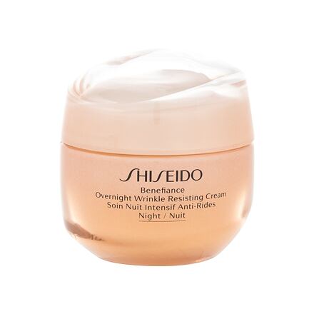 Shiseido Benefiance Overnight Wrinkle Resisting Cream protivráskový noční krém 50 ml 50 ml pre ženy