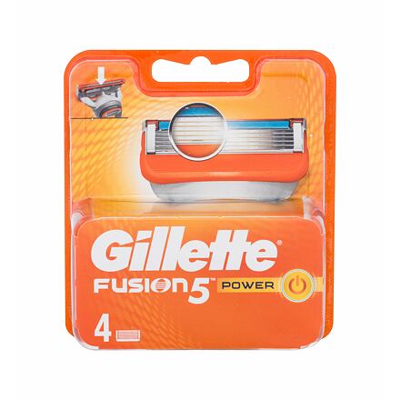 Gillette Fusion5 Power náhradní břit 4 ks pro muže