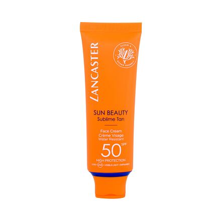 Lancaster Sun Beauty Face Cream SPF50 opalovací krém na obličej 50 ml unisex