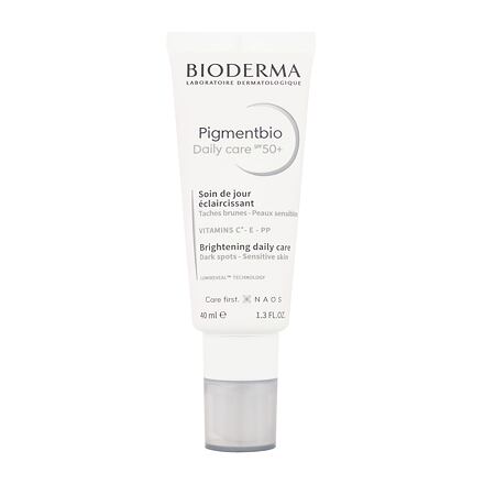 BIODERMA Pigmentbio Daily Care SPF50+ denní pleťový krém proti pigmentovým skvrnám 40 ml pro ženy
