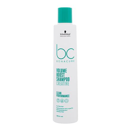 Schwarzkopf Professional BC Bonacure Volume Boost Creatine Shampoo objemový šampon pro jemné vlasy 250 ml pro ženy
